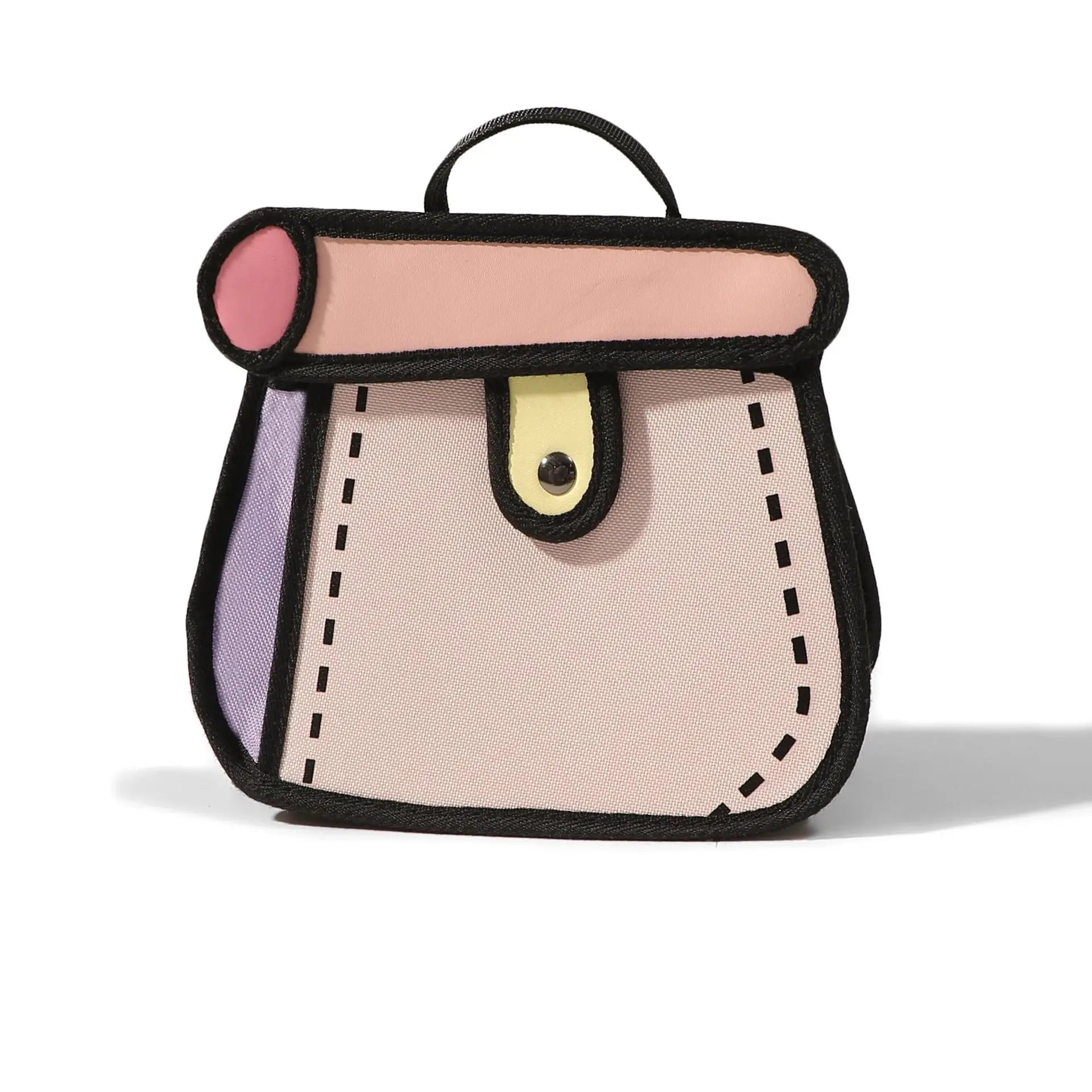 2024 New Crossbody Bag Secondary Cartoon Animation 3D Stereo Bag Handbag Coin Purse