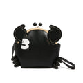 Cartoon Crab Shape Handbag with Crab Coin Purse Crossbody Bag Crayfish Shells Clip Purse Detachable Shoulder Bag Women's Satchel