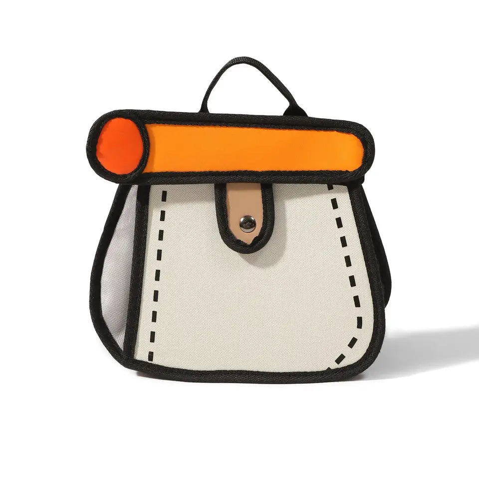 2024 New Crossbody Bag Secondary Cartoon Animation 3D Stereo Bag Handbag Coin Purse