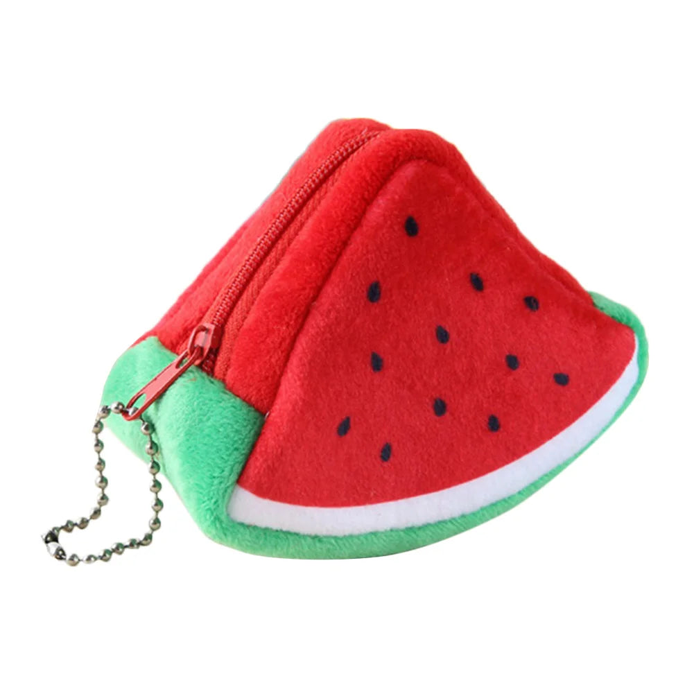 Cute Taiyaki Plush Coin Purse Women Fish Wallet Money Card Key Earphone Pouch Zipper Bag for Small Things Kid Gift