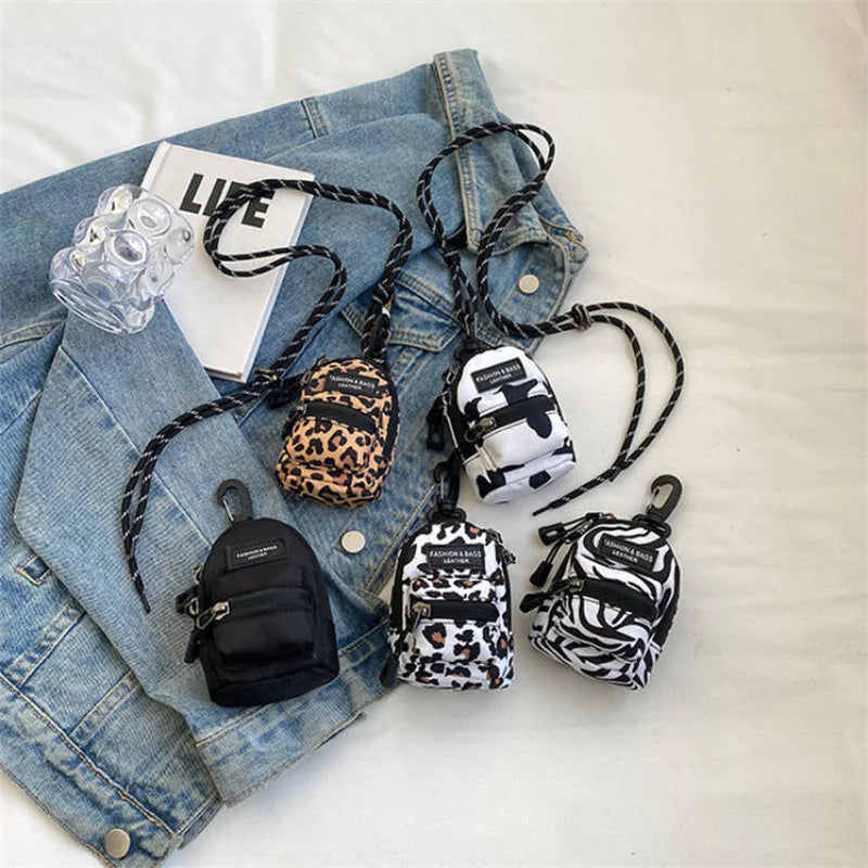 Fashion 1PC Korean-style Mini Outdoor Coin Purse, Exquisite Ladies' Single-shoulder Bag, Travel Headphones, Storage Coin Purse