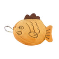 Cute Taiyaki Plush Coin Purse Women Fish Wallet Money Card Key Earphone Pouch Zipper Bag for Small Things Kid Gift